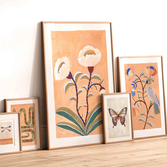 Watercolour – Boho Nordic Canvas Prints for Nursery and Kids Rooms