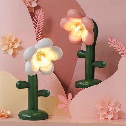 Whimsical Flower Bloom Table Lamp