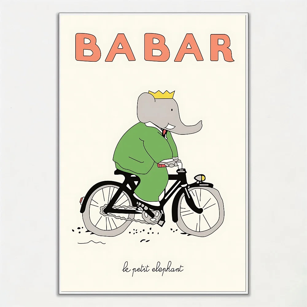 Babar The Elephant Wall Art - Poster Collection