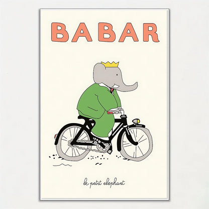 Babar The Elephant Wall Art - Poster Collection