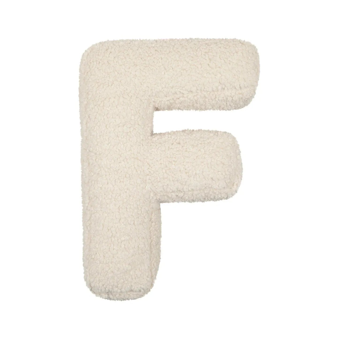 Alphabet Lamb Wool Pillow – Soft Letter Cushion for Nursery & Toddler Play