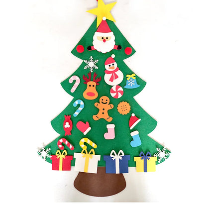 DIY Felt Christmas Tree – Montessori Holiday Activity