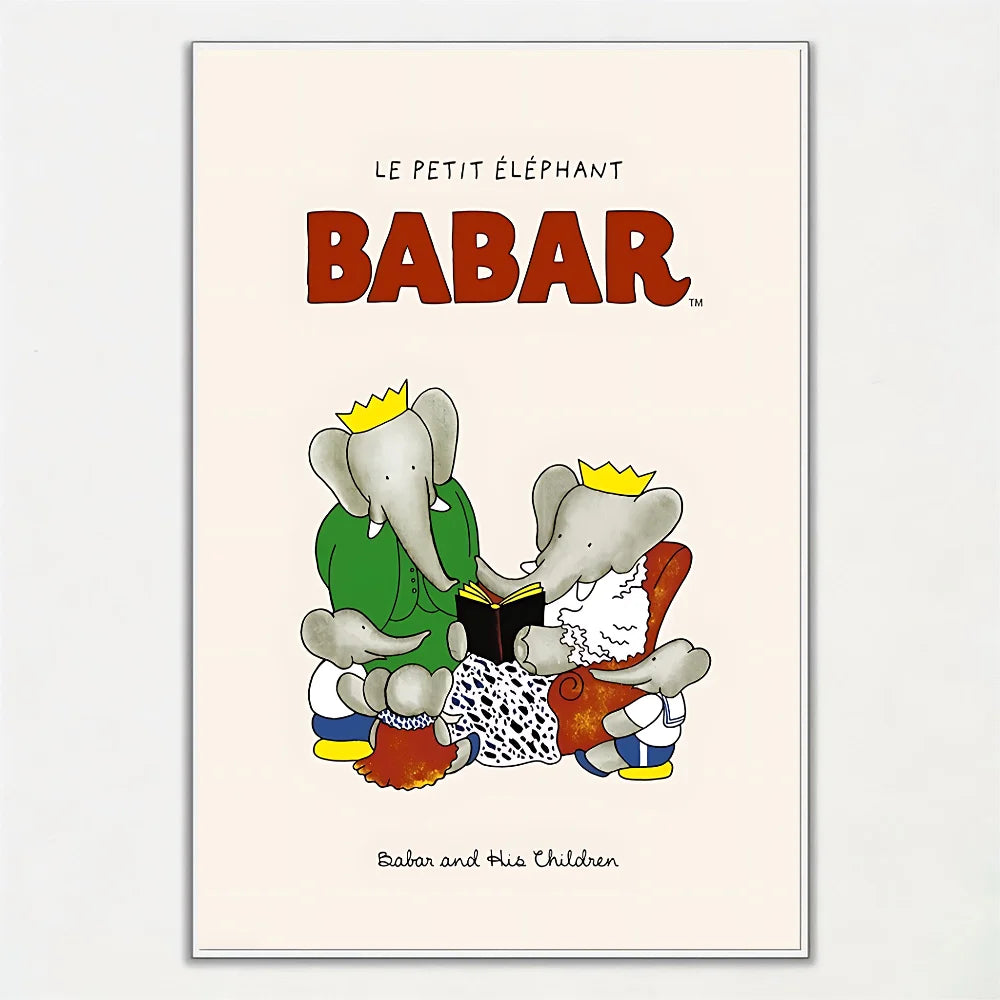 Babar The Elephant Wall Art - Poster Collection