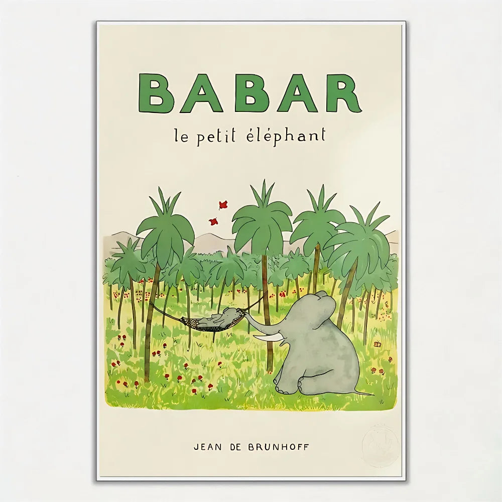 Babar The Elephant Wall Art - Poster Collection