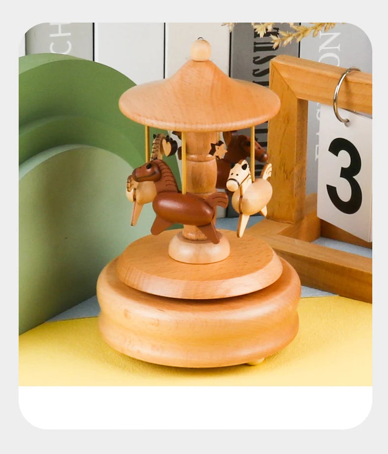 Baby Wooden Music Box