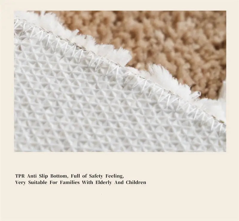 Flower Tufted Round Rug – Soft Floral Plush Carpet for Kids’ Rooms and Living Spaces