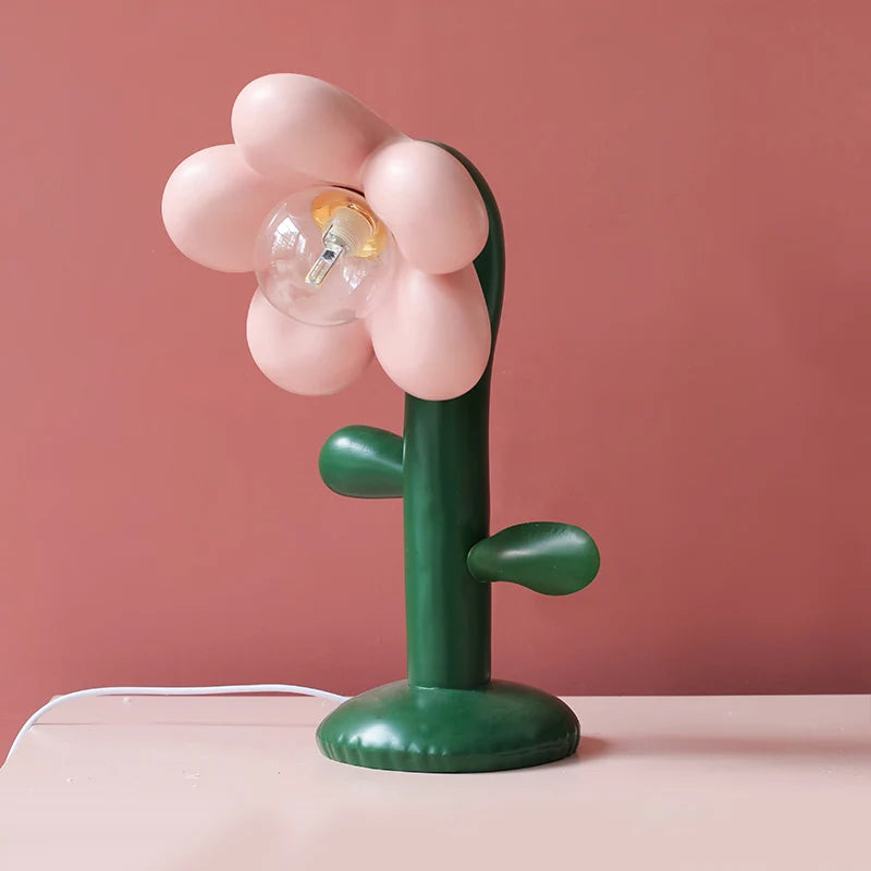 Whimsical Flower Bloom Table Lamp