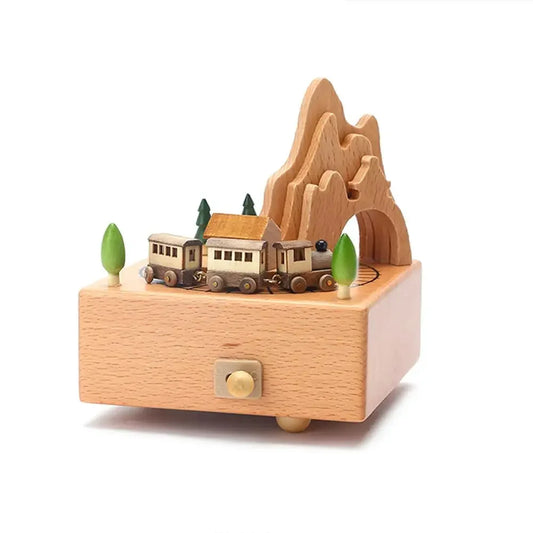Baby Wooden Music Box