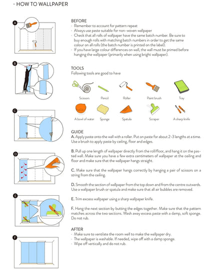 Wave Stripes Wallpaper Blue and Pink – Kids Geometric Adhesive Wall Art