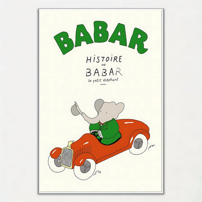 Babar The Elephant Wall Art - Poster Collection