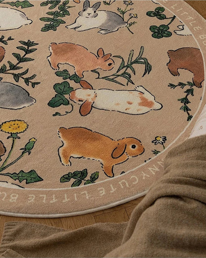 Cute Little Bunny Rug