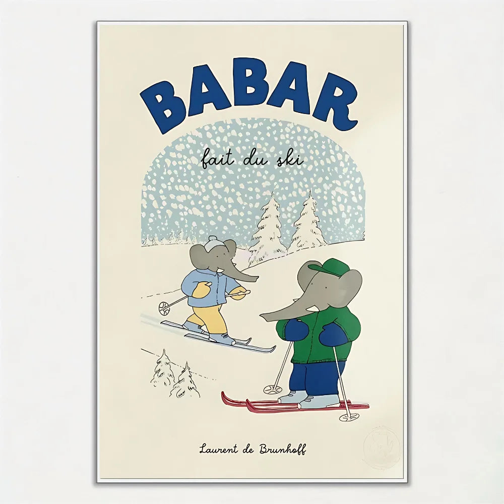 Babar The Elephant Wall Art - Poster Collection