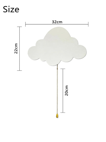 Cloud Light – Floating Wall Lamp for Nursery & Kids’ Rooms (Battery-Operated LED Night Light)