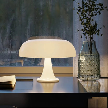 Classic Mushroom Table Lamp – Modern Danish Style LED Night Light