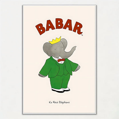 Babar The Elephant Wall Art - Poster Collection