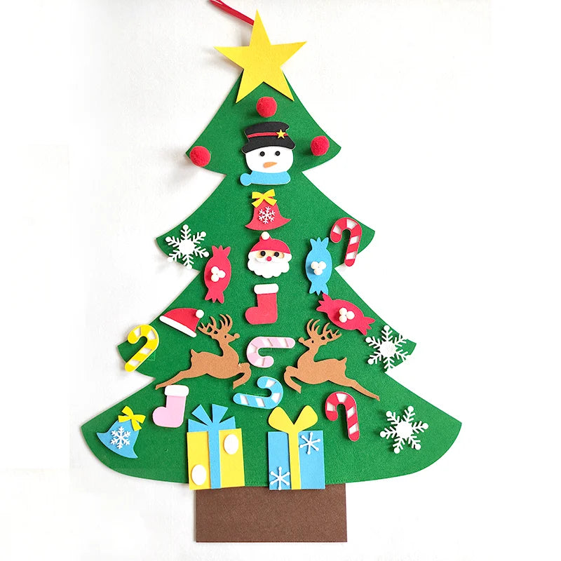 DIY Felt Christmas Tree – Montessori Holiday Activity