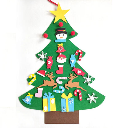 DIY Felt Christmas Tree – Montessori Holiday Activity