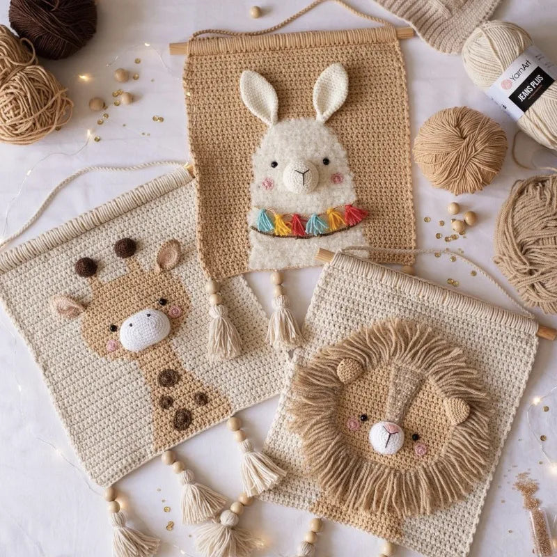 Cute Animal Wall Hanging Tapestry