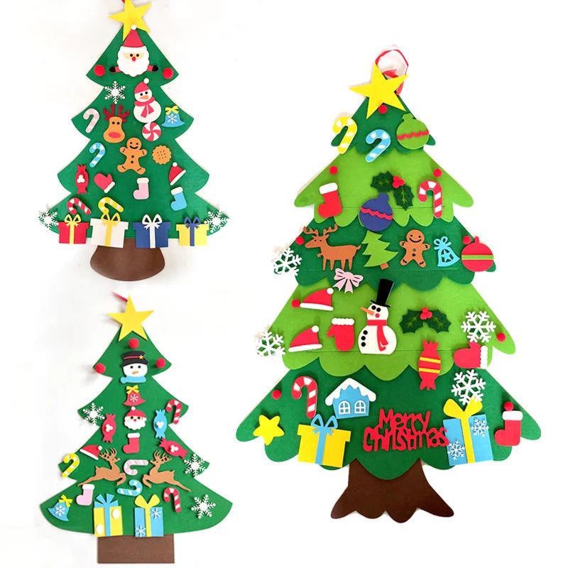 DIY Felt Christmas Tree – Montessori Holiday Activity