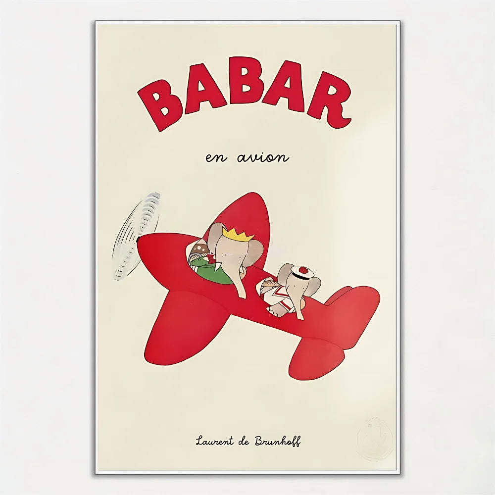Babar The Elephant Wall Art - Poster Collection
