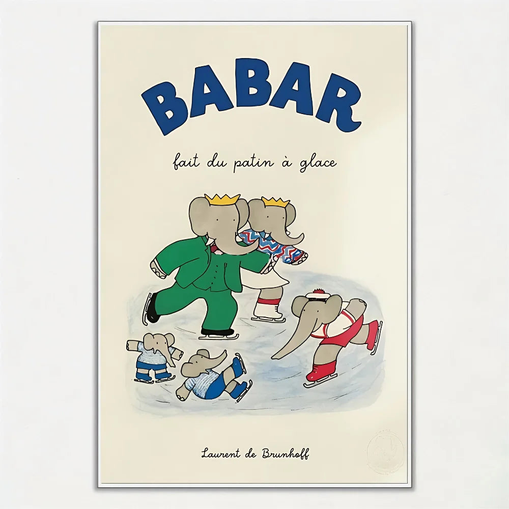 Babar The Elephant Wall Art - Poster Collection