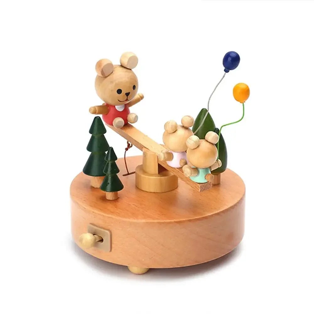 Baby Wooden Music Box