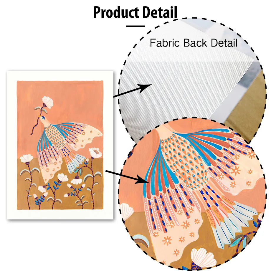 Watercolour – Boho Nordic Canvas Prints for Nursery and Kids Rooms| Weemsie