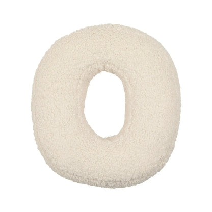 Alphabet Lamb Wool Pillow – Soft Letter Cushion for Nursery & Toddler Play