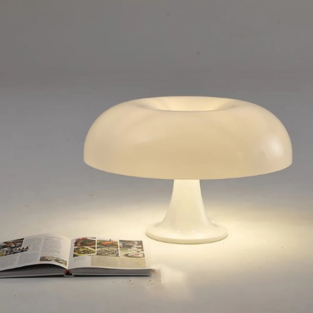 Classic Mushroom Table Lamp – Modern Danish Style LED Night Light