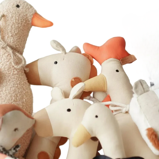 Weemsie Stuffed Animal Friends Collection – Baby Soothing Plush Toy