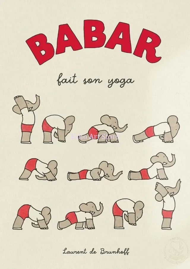 Babar The Elephant Wall Art - Poster Collection