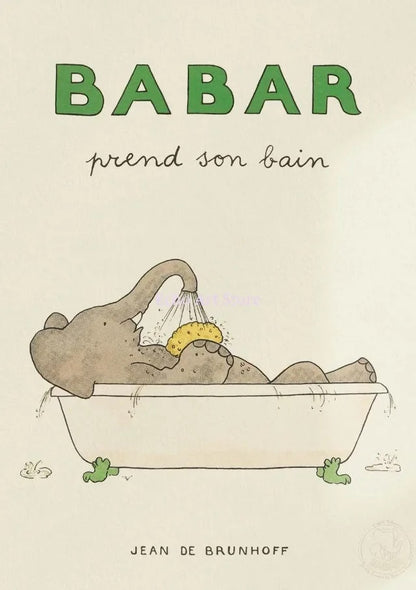 Babar The Elephant Wall Art - Poster Collection